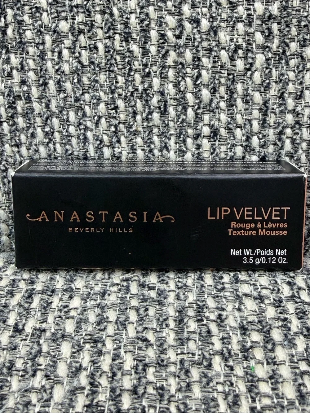 Anastasia Beverly Hills Lip Velvet Parchment 0.12 oz Full Size NIB